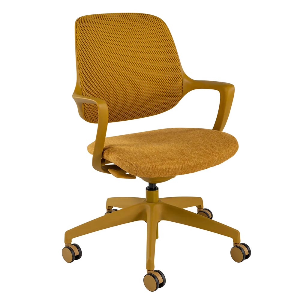 Bureaustoel Tinto Mustard