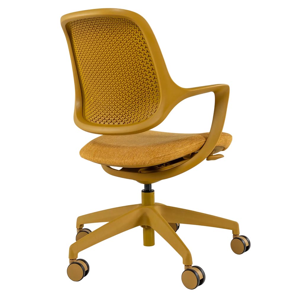 Bureaustoel Tinto Mustard - Afbeelding 2