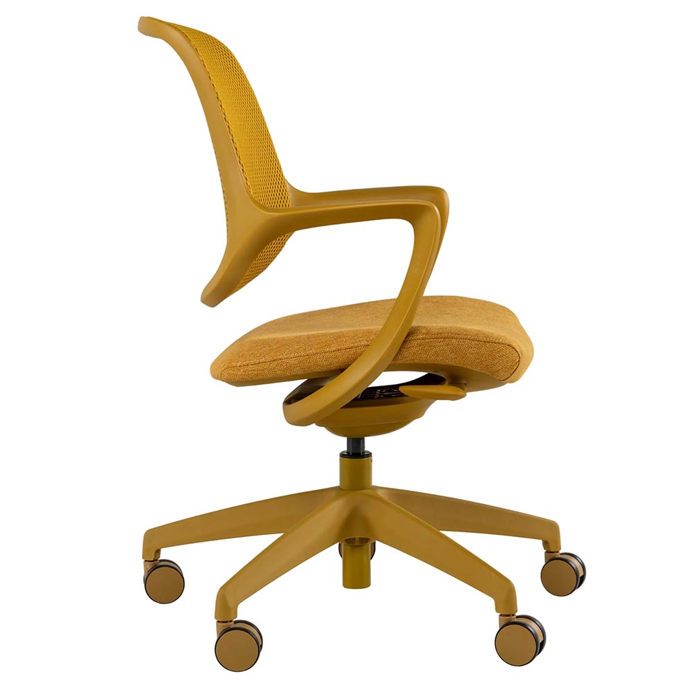 Bureaustoel Tinto Mustard - Afbeelding 3