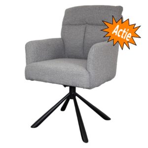 Eetkamerstoel Fresco in Steel