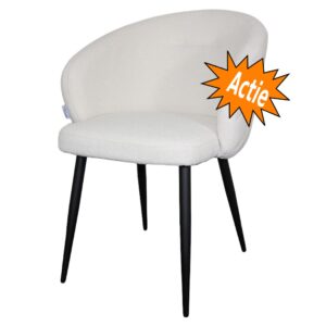 Eetkamerstoel Kelly in Ivory