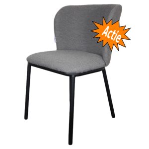 Eetkamerstoel Kim in Steel